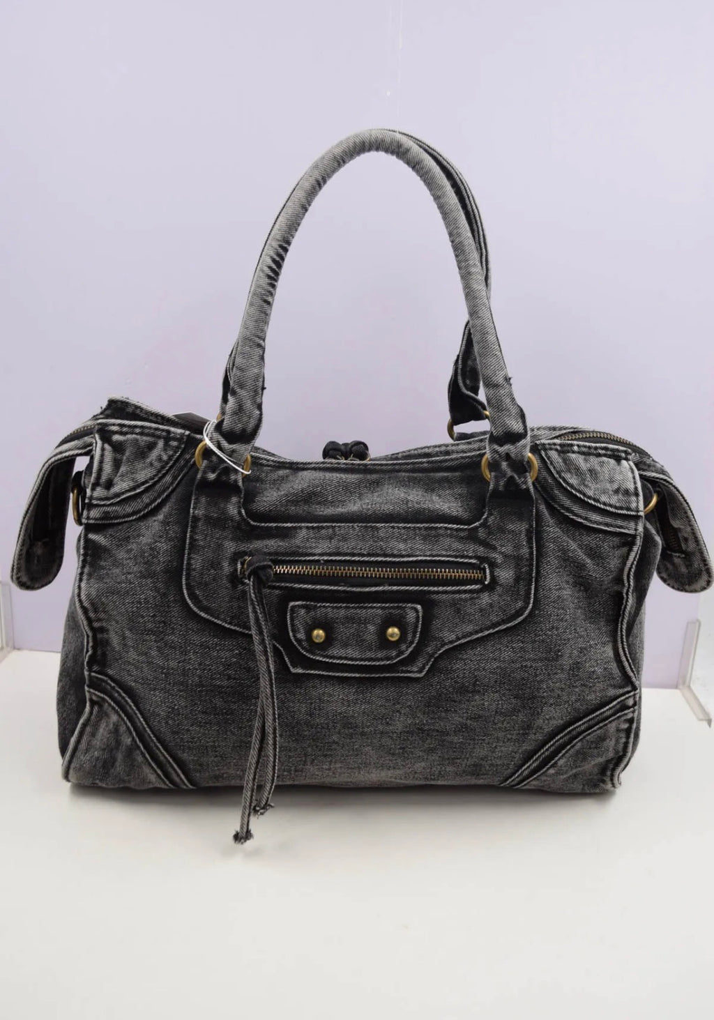 Sac format A4 effet jean SYSTYLE
