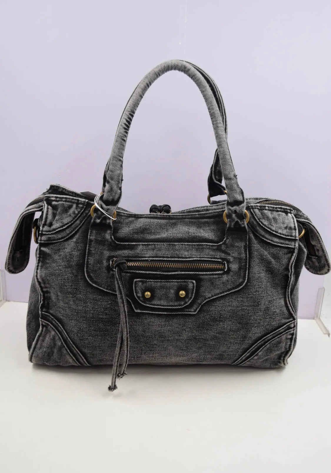 Sac format A4 effet jean SYSTYLE