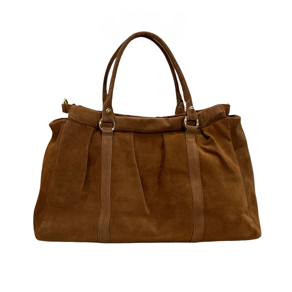 Sac à main cuir suède LYDIA LOUISA LEE