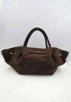Sac à main en cuir suede véritable SYSTYLE