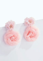 Boucles d'oreilles Fleur Acier Inoxydable BYREN | ÉLINE L'ATELIER
