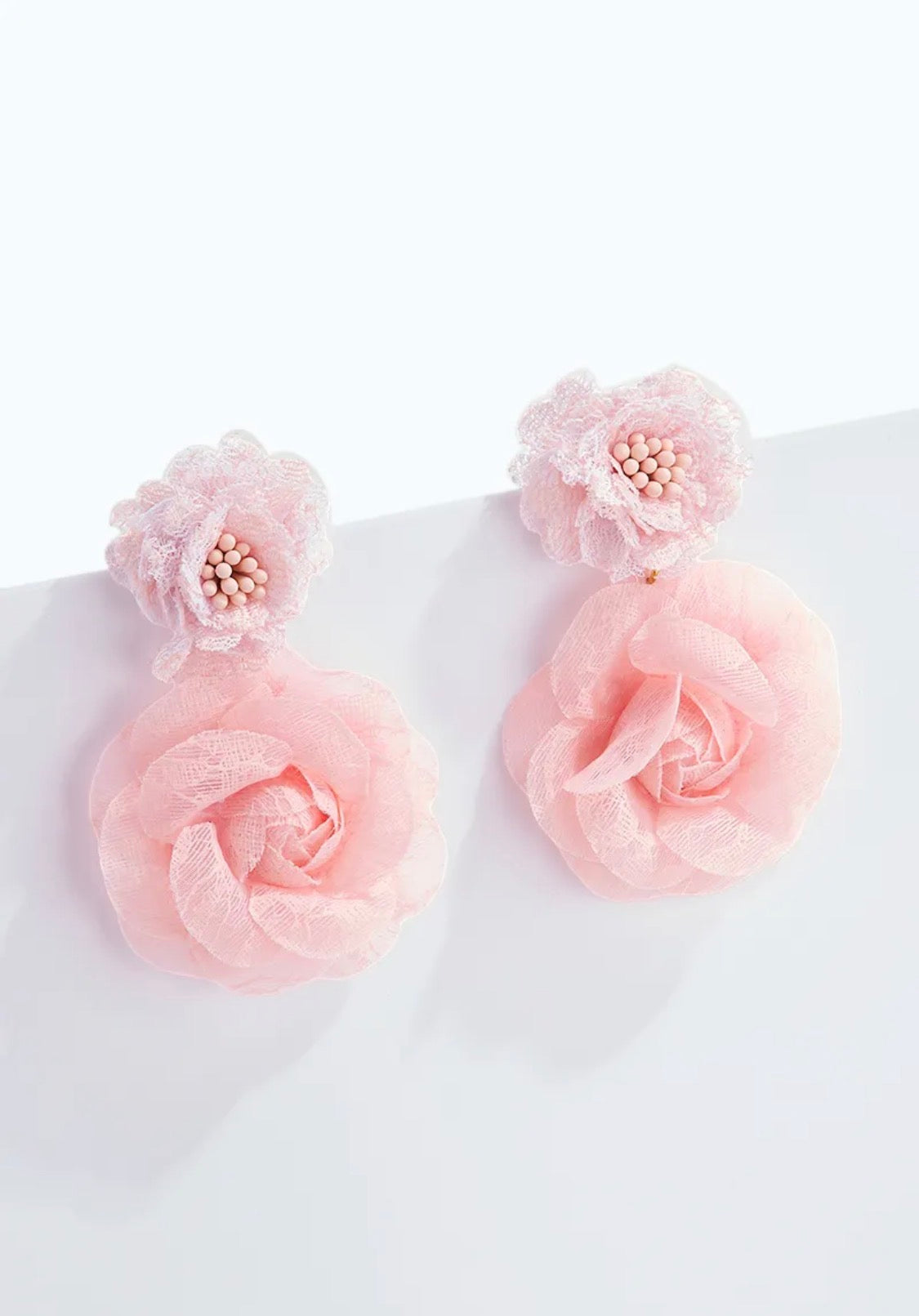 Boucles d'oreilles Fleur Acier Inoxydable BYREN | ÉLINE L'ATELIER