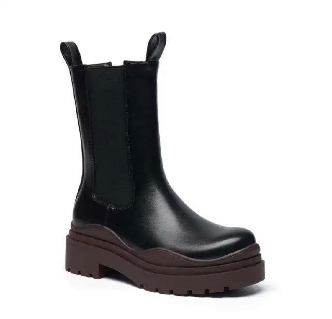 Bottines Chelsea à semelle crantée STEPHAN PARIS