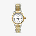 Montre Colette argentée dorée chiffres romains GG LUXE WATCH