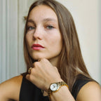 Montre Colette dorée chiffres romains GG LUXE WATCH