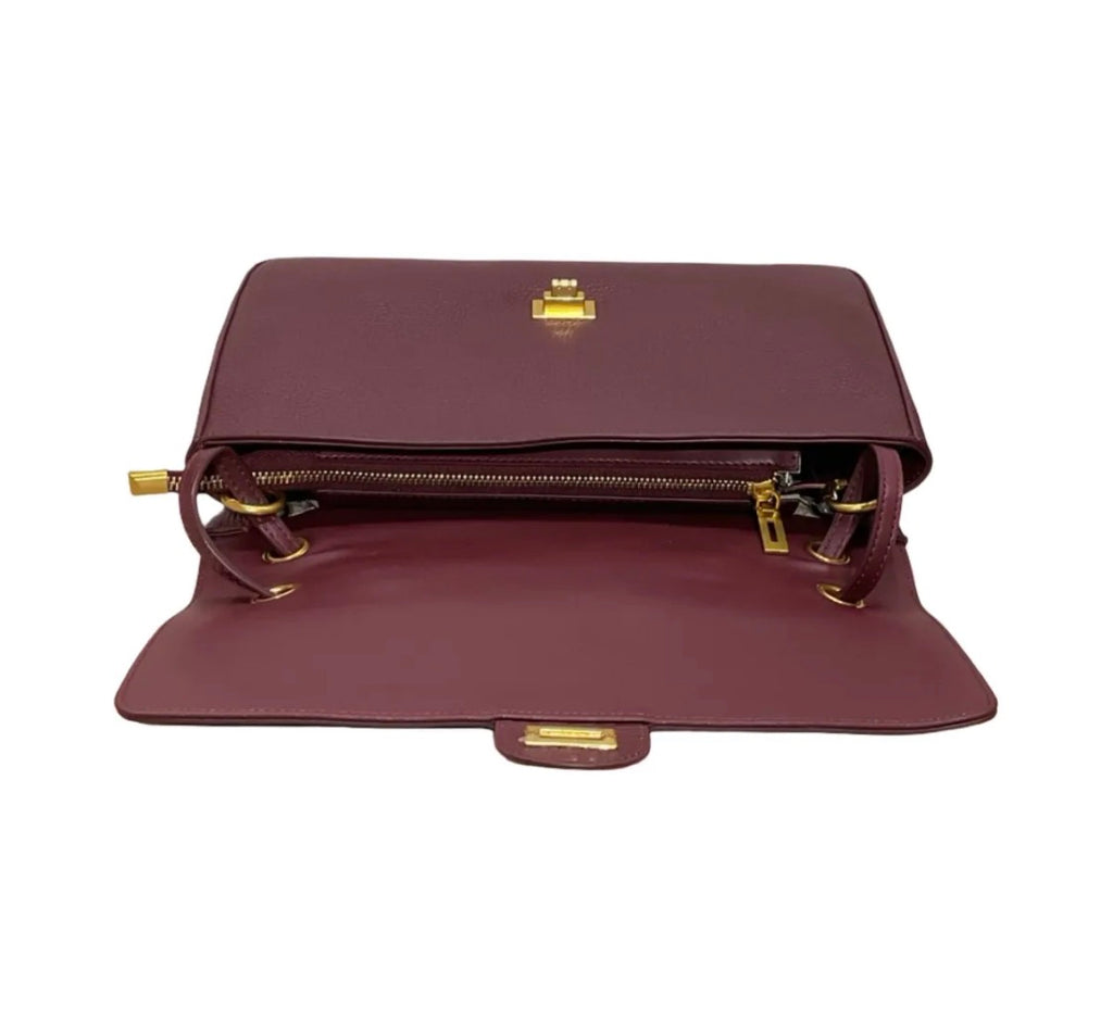 Sac épaule en cuir grainé Apoline LOUISA LEE
