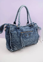 Sac format A4 effet jean SYSTYLE