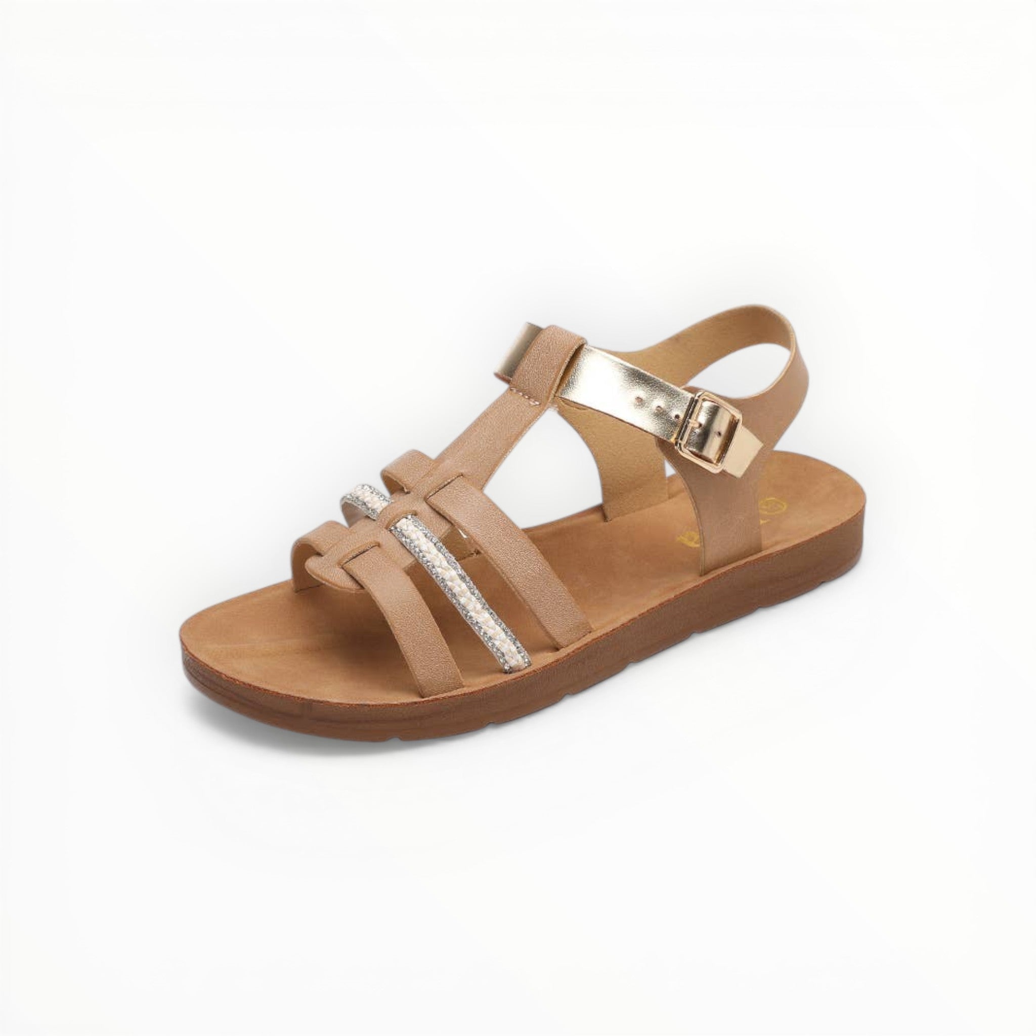 Sandales Plates Bicolore - Joia Paris - Sandale - JOIA