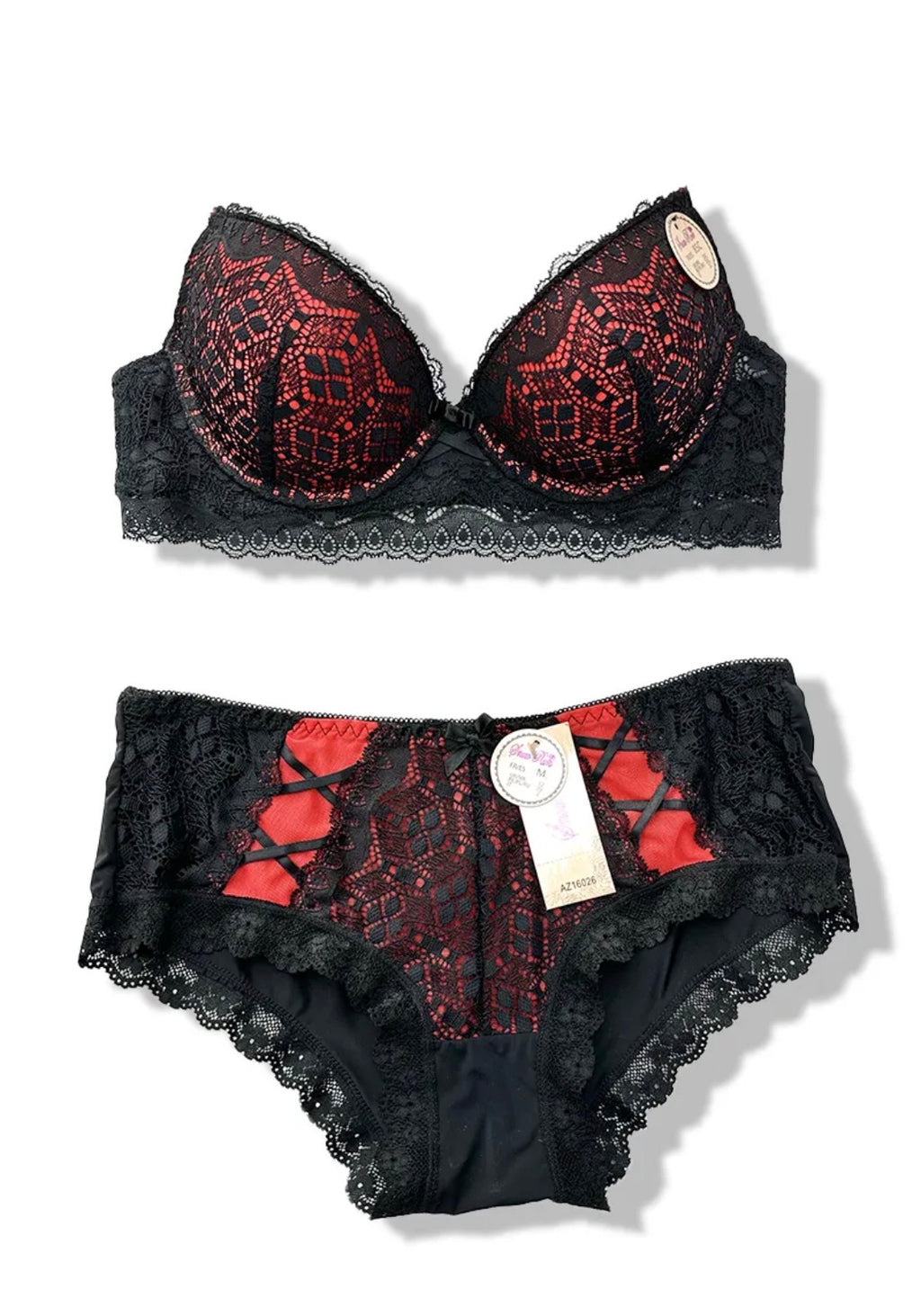 Ensemble Soutien-gorge + Culotte Bonnet C BELLE COM'ELLE