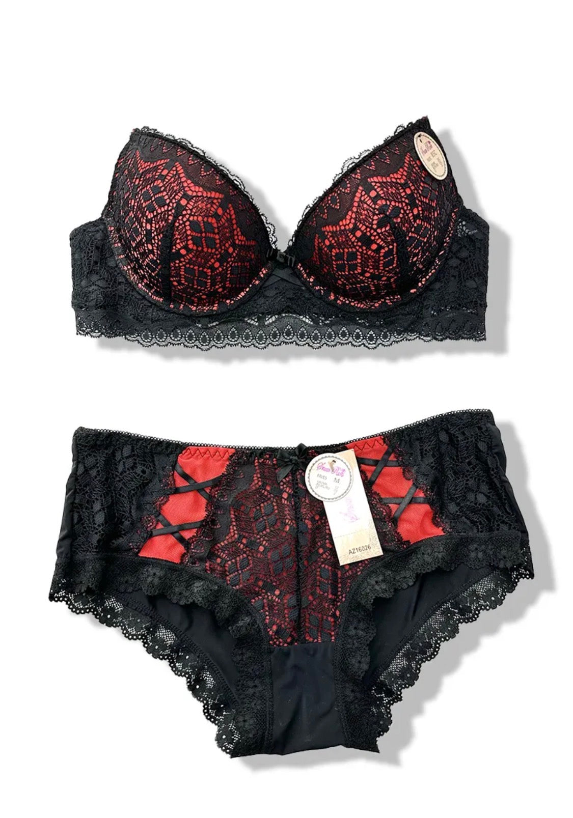 Ensemble Soutien-gorge + Culotte Bonnet C BELLE COM'ELLE