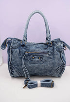 Sac format A4 effet jean SYSTYLE