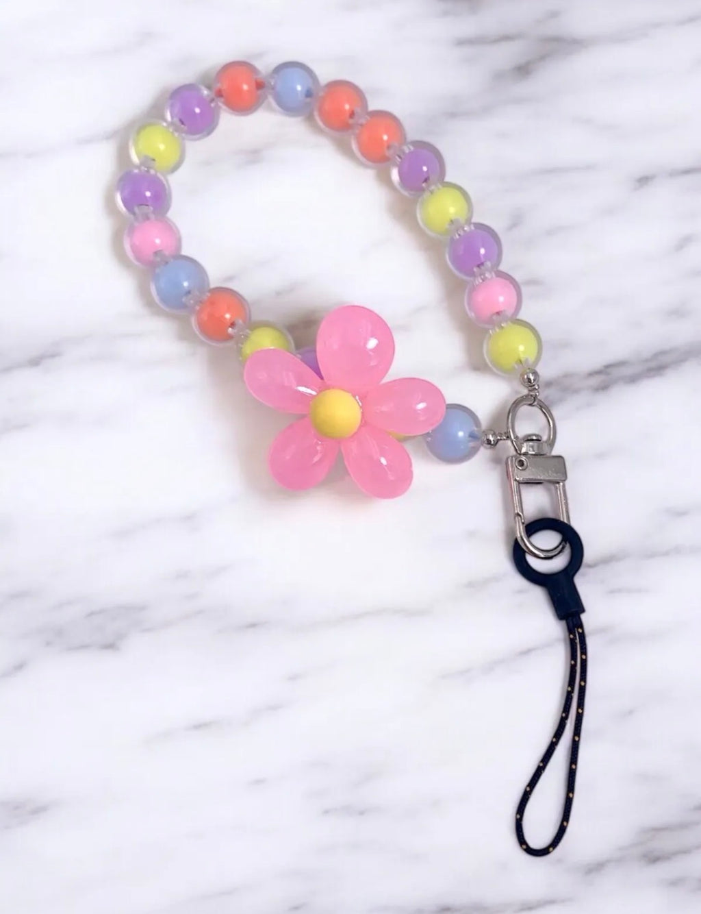 Chaîne de Téléphone Perles Fleur BYREN | ÉLINE L'ATELIER