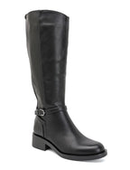 Bottes Cavalières Orena — Montantes Simili Cuir avec Boucle