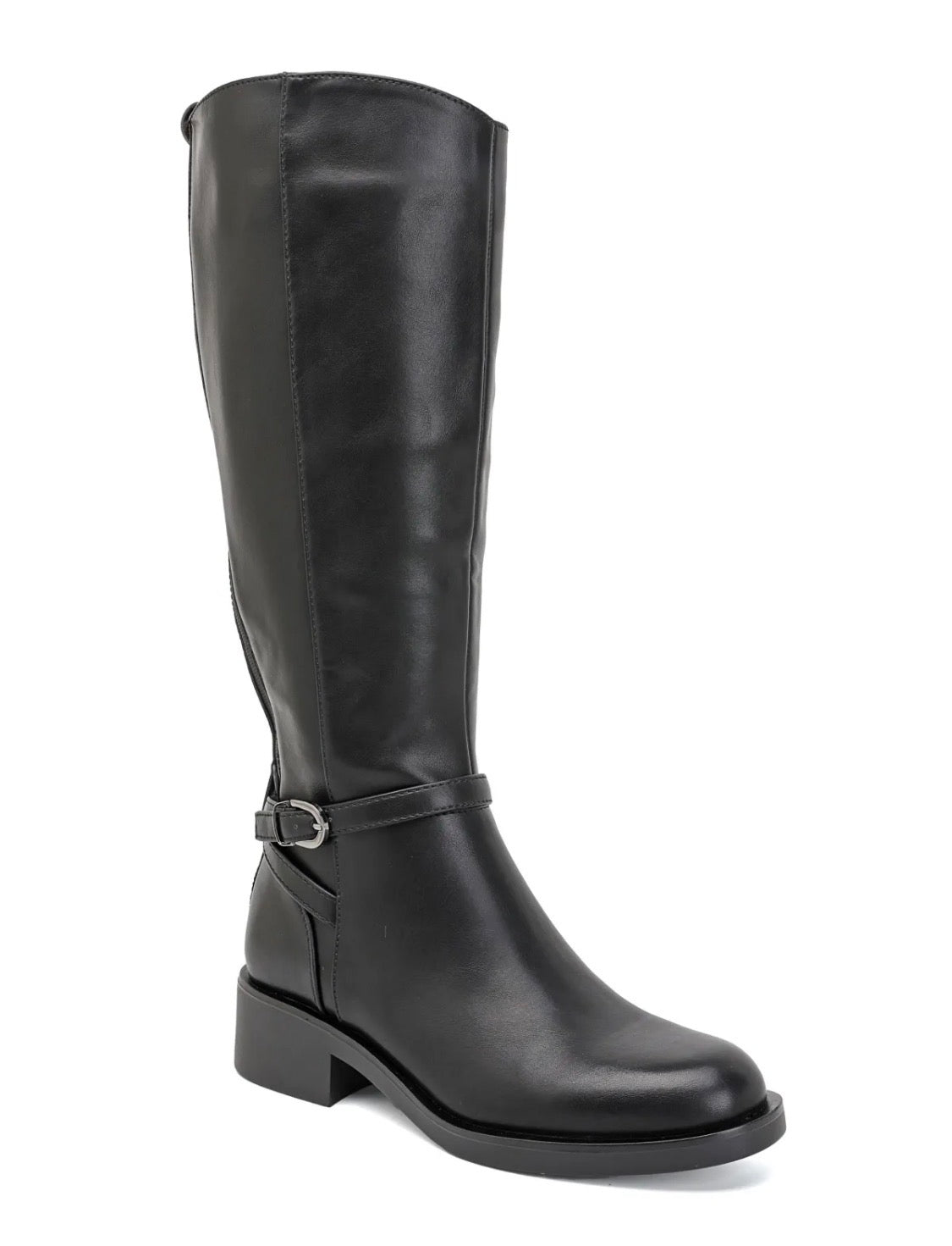 Bottes Cavalières Orena — Montantes Simili Cuir avec Boucle