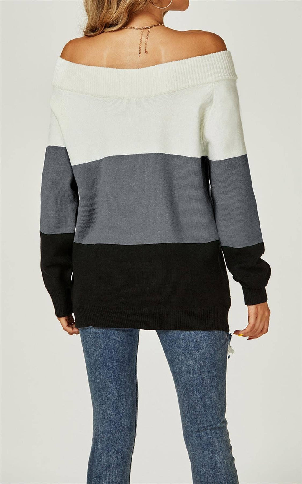 Pull à Épaules Dénudées  FS collection