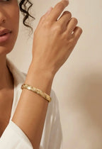Bracelet jonc acier inoxydable ÉLINE L'ATELIER
