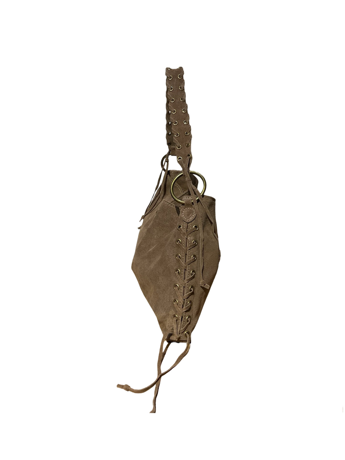 Sac à main en cuir suédé Lanel LOUISA LEE