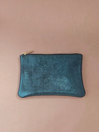 Pochette cuir zippée taille M ROYAL MARAIS