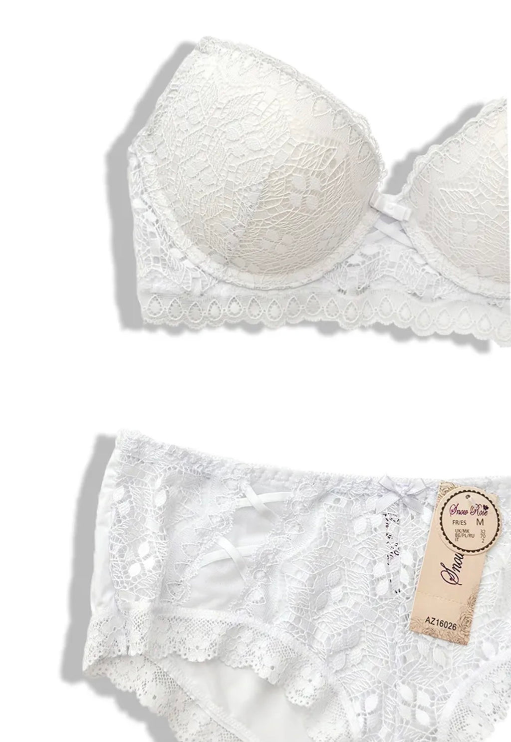Ensemble Soutien-gorge + Culotte Bonnet C BELLE COM'ELLE