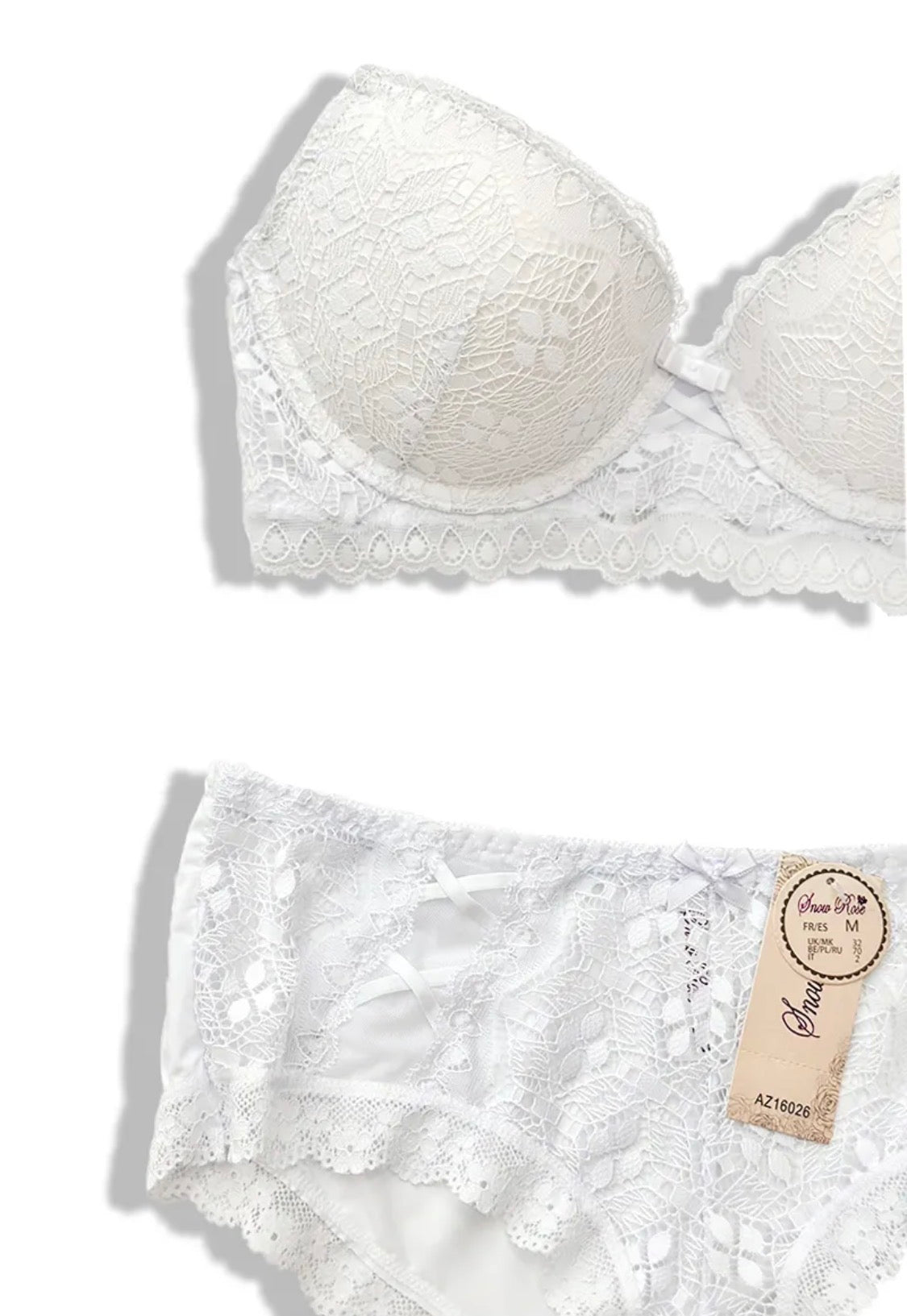 Ensemble Soutien-gorge + Culotte Bonnet C BELLE COM'ELLE