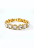 Bracelet strass homme 20 cm ÉLINE L'ATELIER