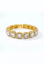 Bracelet strass homme 20 cm ÉLINE L'ATELIER