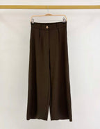 Pantalon tailleur en polyester et élasthanne FRIME