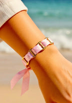 Joncs Ruban à Pois Acier Inoxydable ROSA