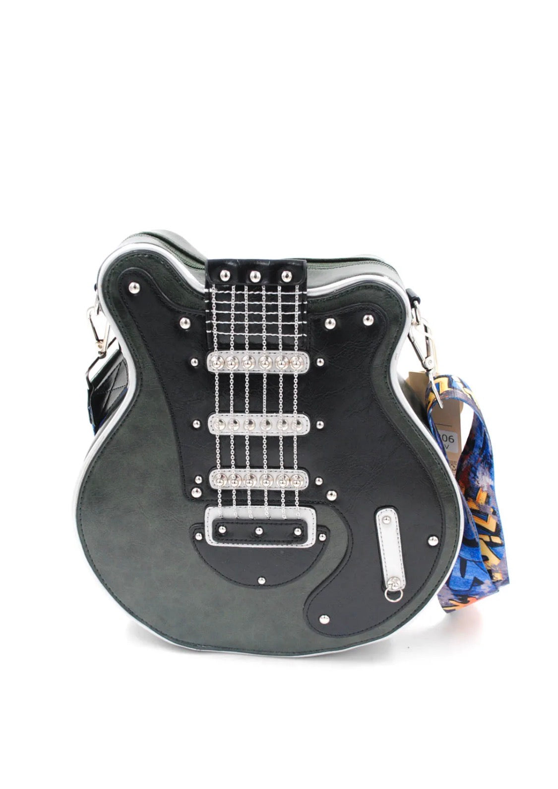 Sac bandoulière en forme de guitare SYSTYLE