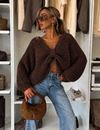 Pull Oversize à Nœud FORCYMA