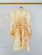 Robe imprimée à strass FRIME