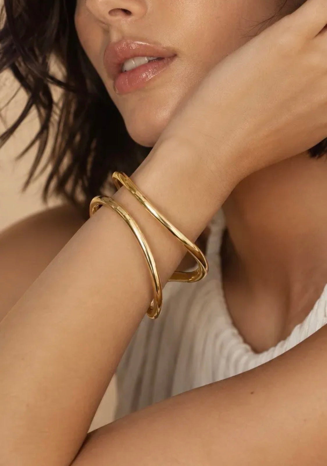 Bracelet Jonc Acier Inoxydable BYREN | ÉLINE L'ATELIER