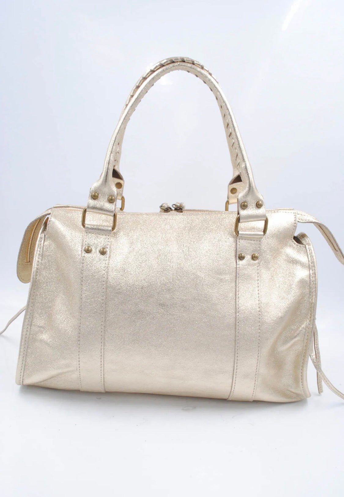 Sac format A4 cuir vachette SYSTYLE