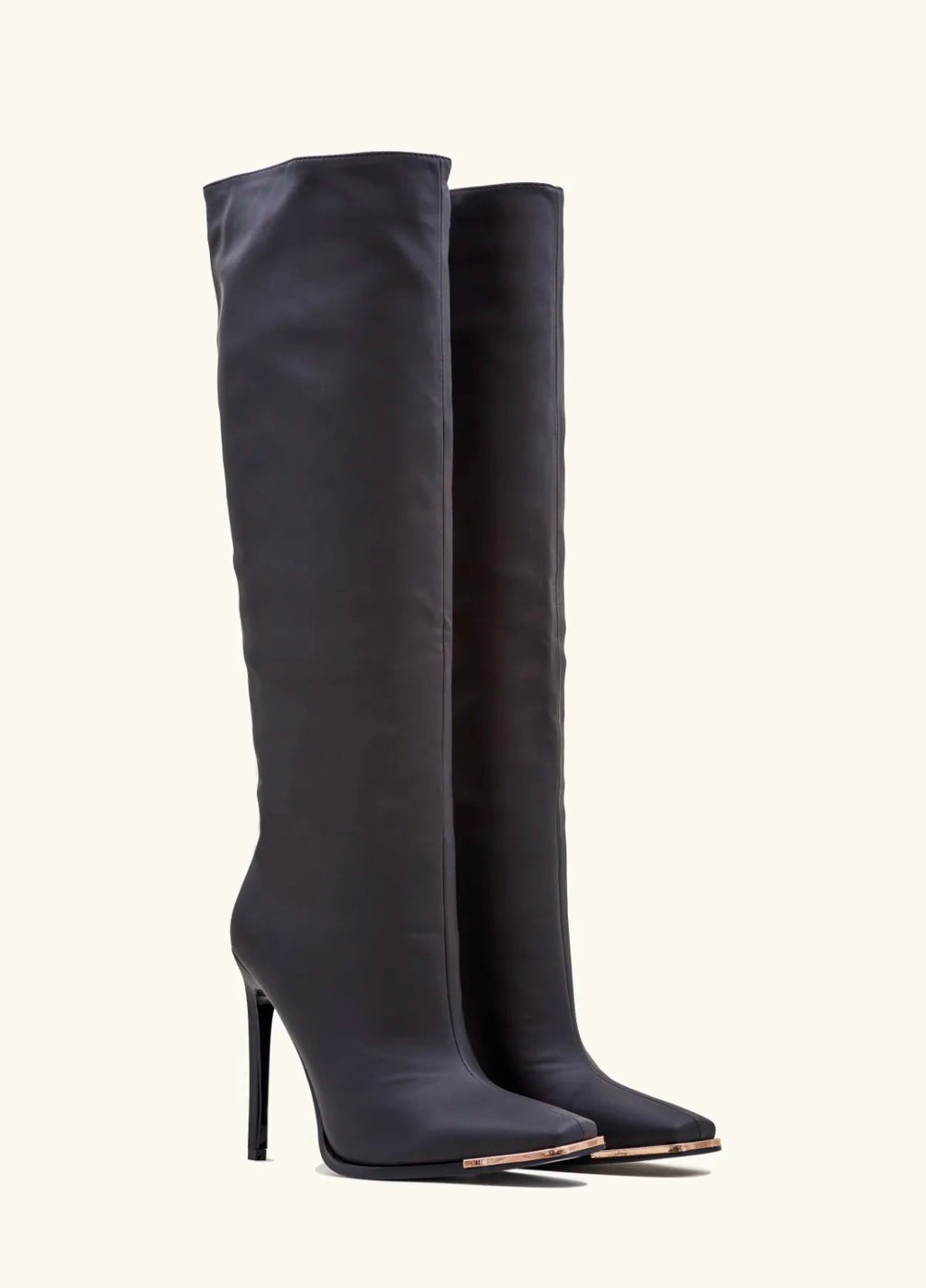 Bottes à talon aiguille et bout pointu STEPHAN PARIS