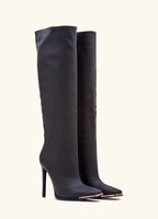 Bottes à talon aiguille et bout pointu STEPHAN PARIS