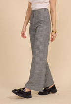 Ensemble blazer et pantalon à carreaux frime