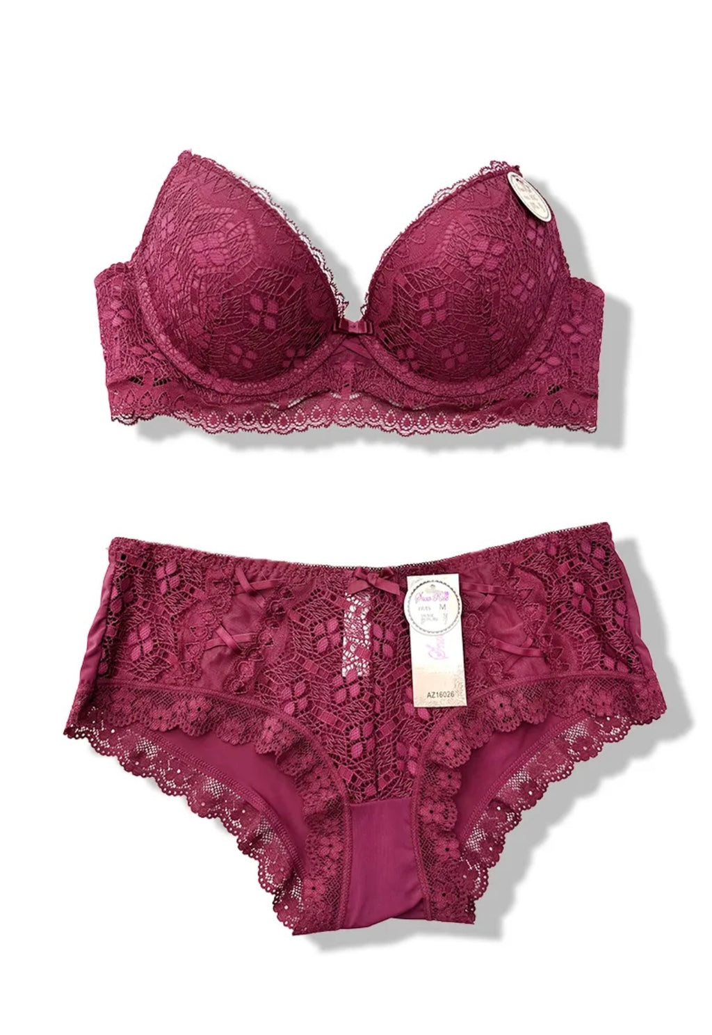 Ensemble Soutien-gorge + Culotte Bonnet C BELLE COM'ELLE