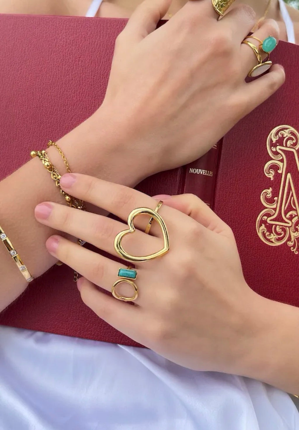 Bague Acier Inoxydable BYREN | ÉLINE L'ATELIER