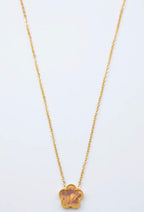 Collier fleur bijoux mystere
