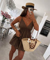 Taille unique / Marron