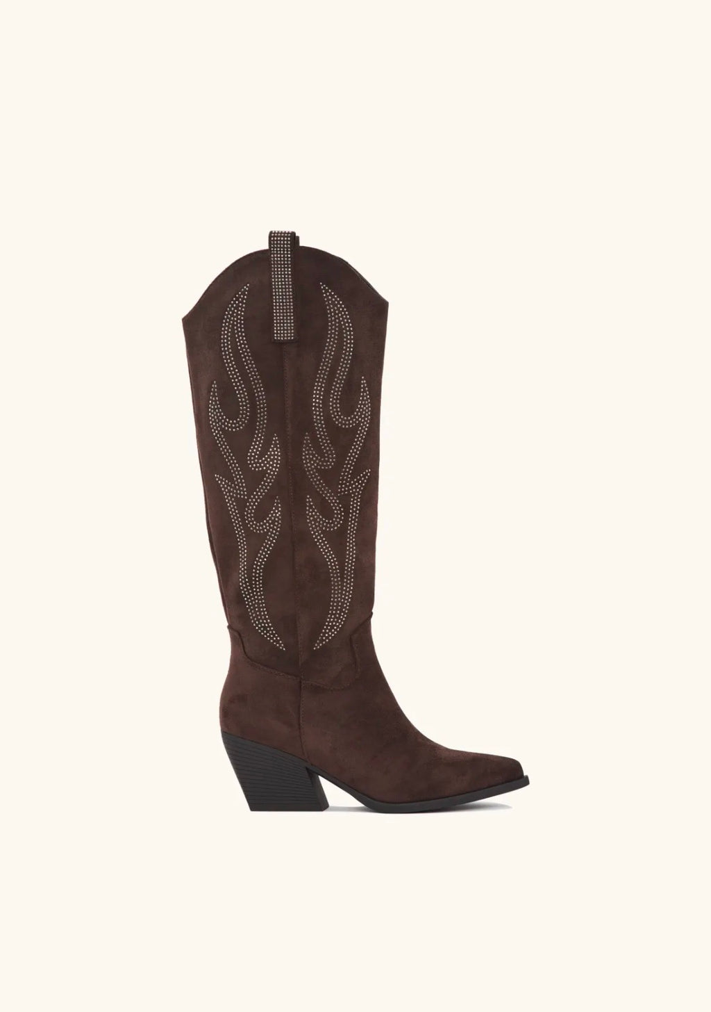 Bottes santiags femme à motifs brillants STEPHAN PARIS