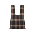 Tote bag à carreaux tartan petit format LOUISA LEE