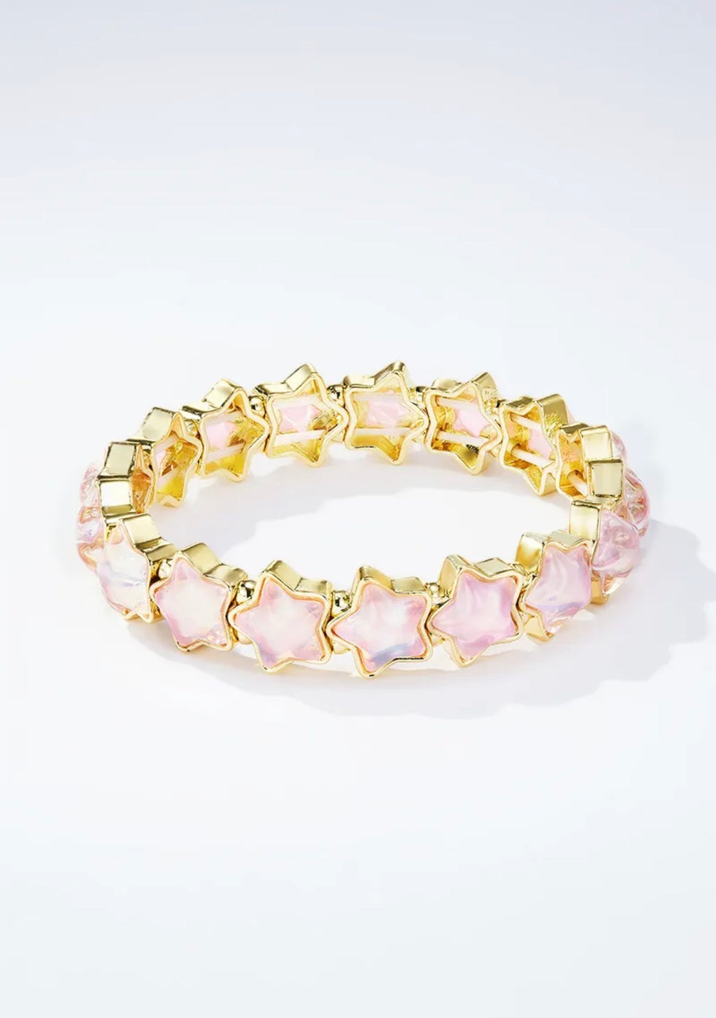 Bracelet élastique étoiles cristaux irisés BYREN | ÉLINE L'ATELIER