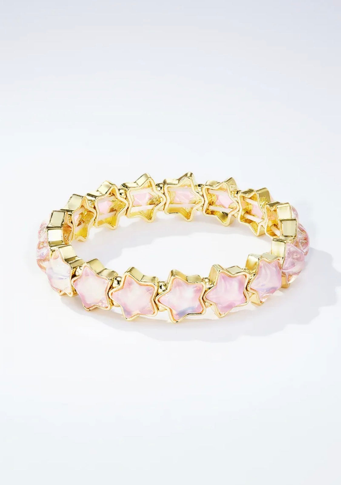 Bracelet élastique étoiles cristaux irisés BYREN | ÉLINE L'ATELIER