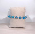 Bracelet perles bleue BYREN | ÉLINE L'ATELIER