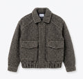 Veste courte texturée –