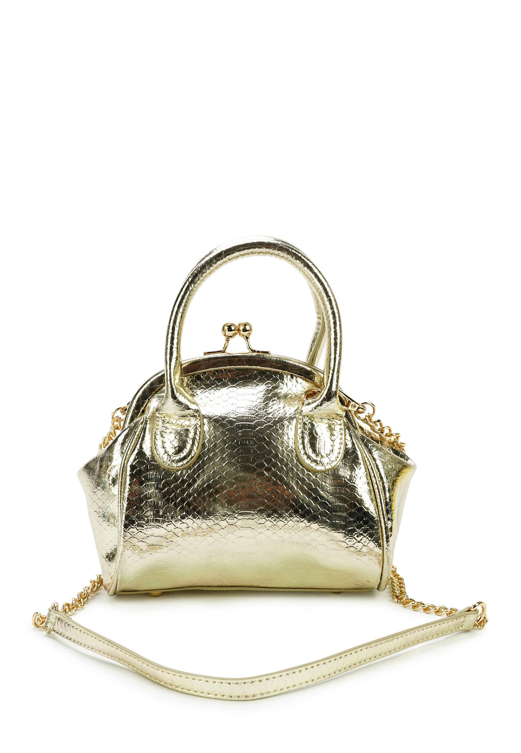 Sac Mariposa Imprimé Serpent Doré EMMA & KELLY