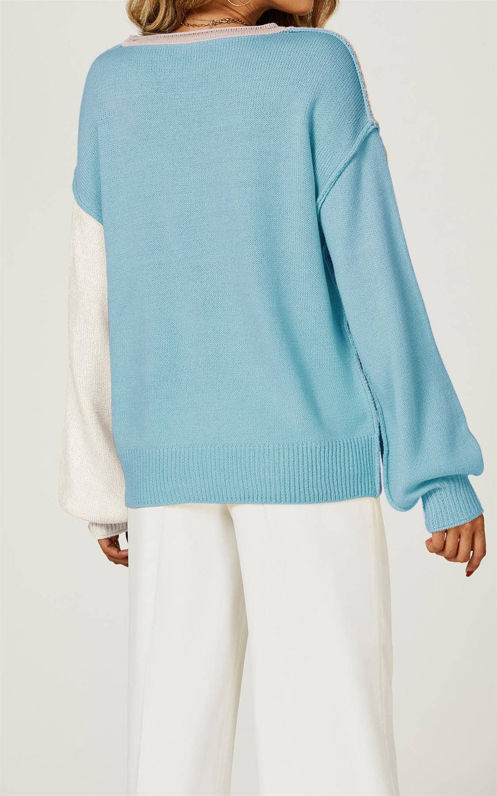 Pull décontracté colorblock FS COLLECTION - Pulls et Sweaters - FS Collection (Germany)