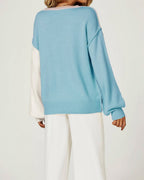 Pull décontracté colorblock   FS COLLECTION