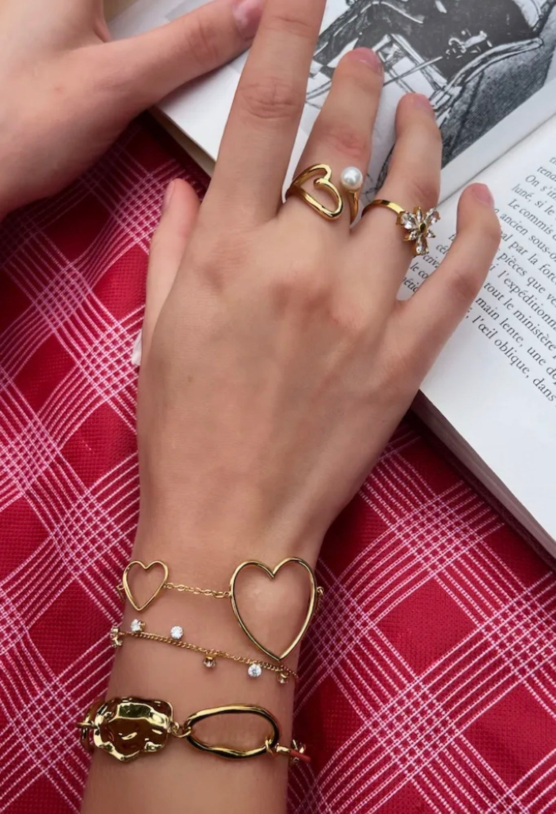 Bracelet cœur BYREN | ÉLINE L'ATELIER